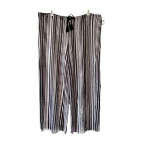 Becca by Rebecca Virtue Crochet Split Leg Swim Cover Up Pants
